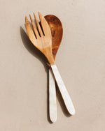 Load image into Gallery viewer, Timber Salad Servers
