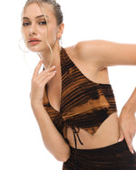 Load image into Gallery viewer, Donna Halter Jersey Top
