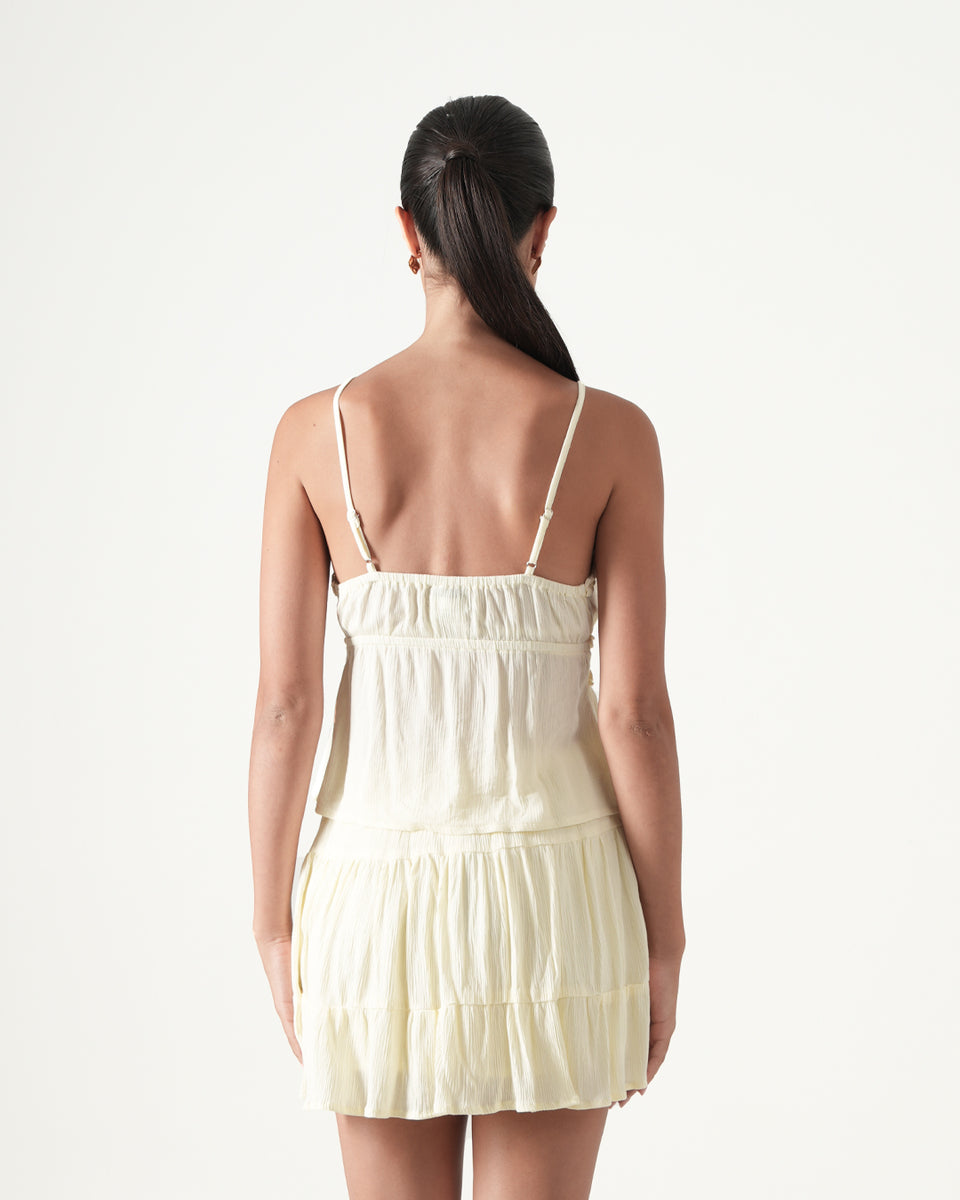 Bree Top - Lemon Magnolia