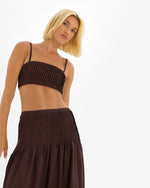 Load image into Gallery viewer, Lopez Pleats Midi Skirt
