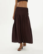 Load image into Gallery viewer, Lopez Pleats Midi Skirt