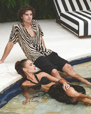 Cleo Side Tie Midi Skirt