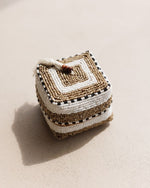 Load image into Gallery viewer, Small Beaded Besek Square