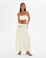 Load image into Gallery viewer, Lopez Pleats Midi Skirt