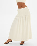 Load image into Gallery viewer, Lopez Pleats Midi Skirt