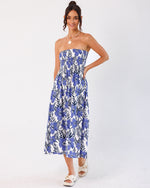Load image into Gallery viewer, Oliver Strapless Midi Dress