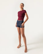 Load image into Gallery viewer, Camie Denim Shorts
