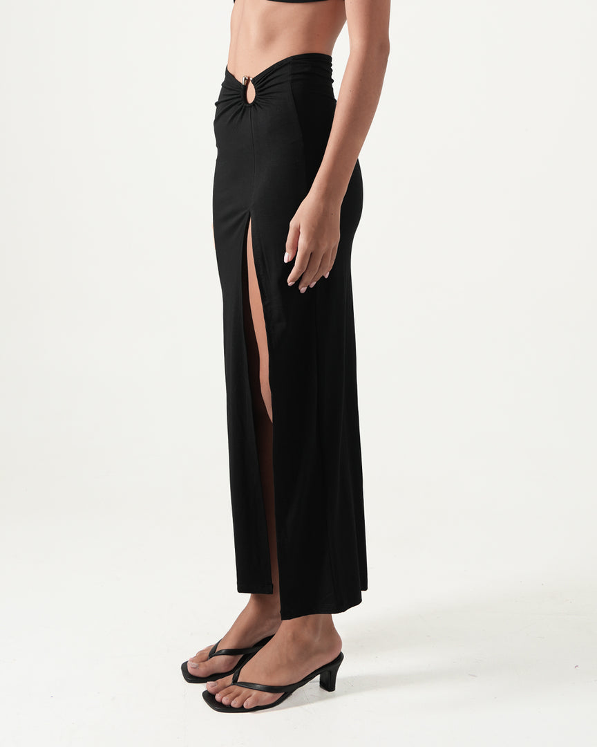 Alaia Jersey Midi Skirt