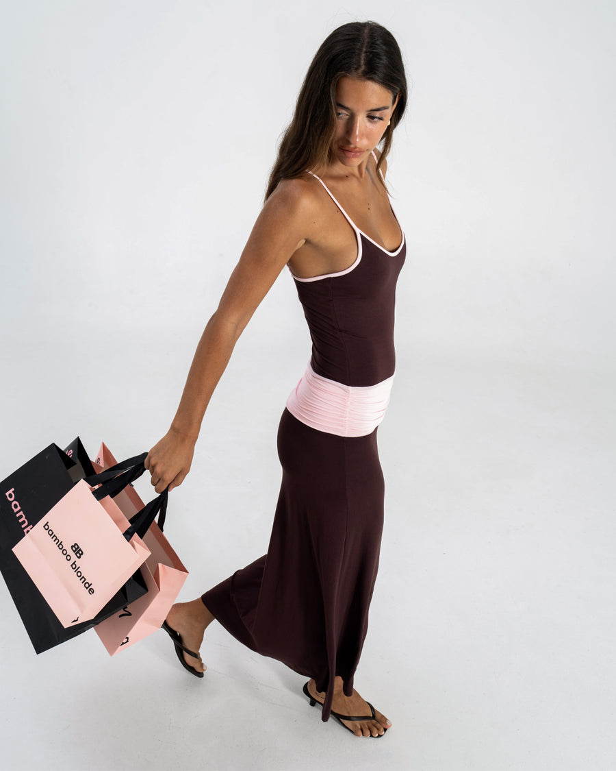 Ami Jersey Midi Dress