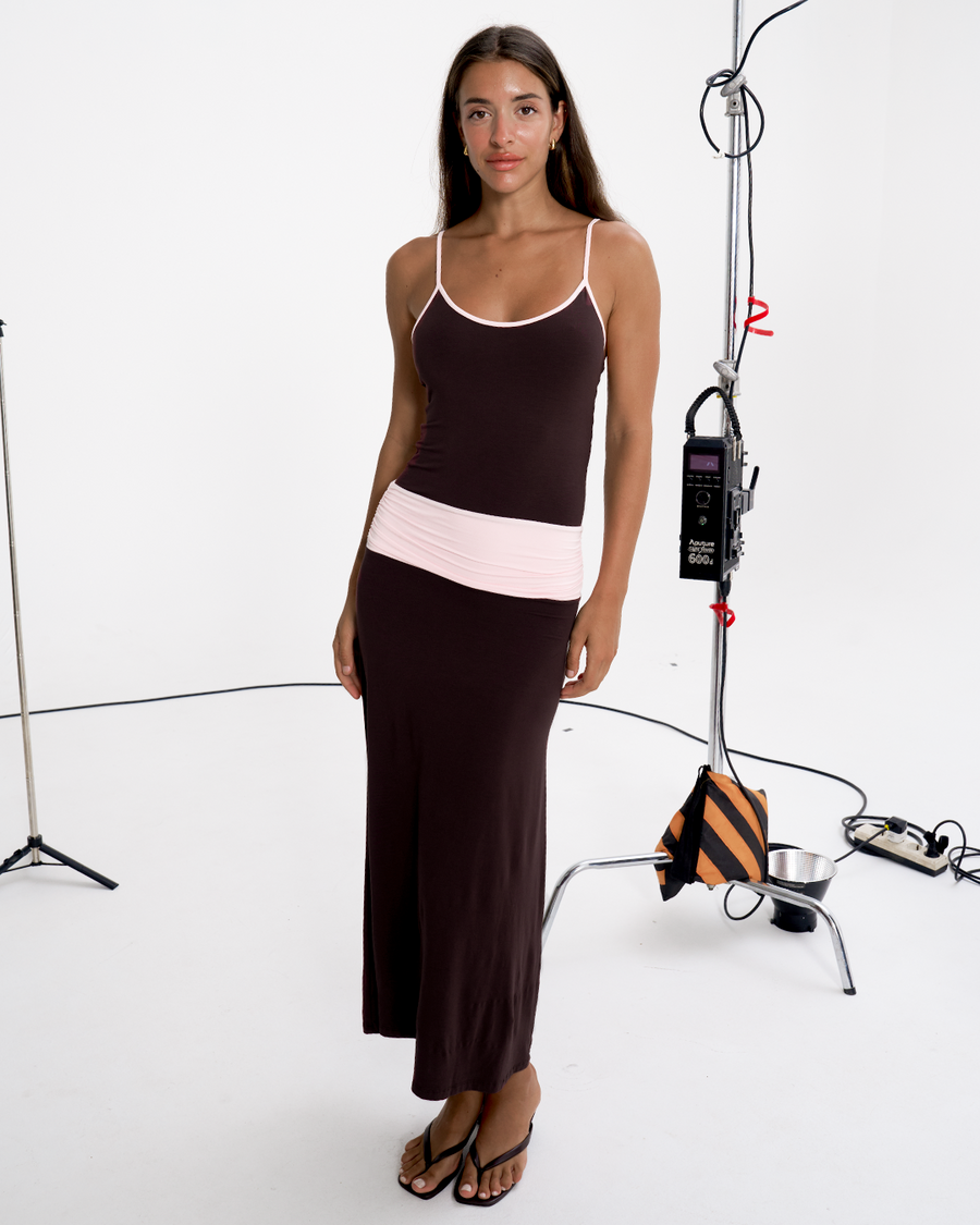 Ami Jersey Midi Dress