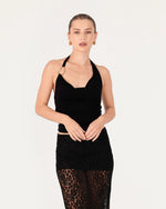 Load image into Gallery viewer, April Halter Jersey Top
