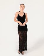 Load image into Gallery viewer, April Halter Jersey Top
