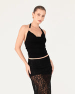Load image into Gallery viewer, April Halter Jersey Top
