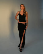Load image into Gallery viewer, April Halter Jersey Top
