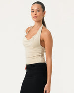 Load image into Gallery viewer, April Halter Jersey Top