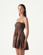 Load image into Gallery viewer, Atlas Ruched Mini Dress
