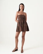 Load image into Gallery viewer, Atlas Ruched Mini Dress

