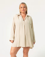 Load image into Gallery viewer, Azur Shirt Dress
