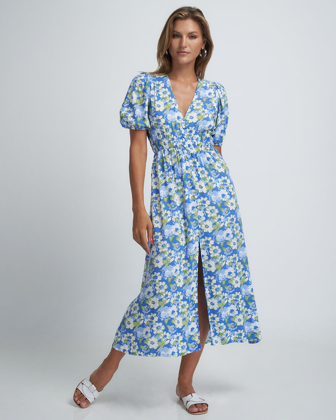 Midi Dress | Bodycon Midi Dress | White Midi Dress – Bamboo Blonde