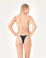 Load image into Gallery viewer, Calla Side Tie Bikini Top
