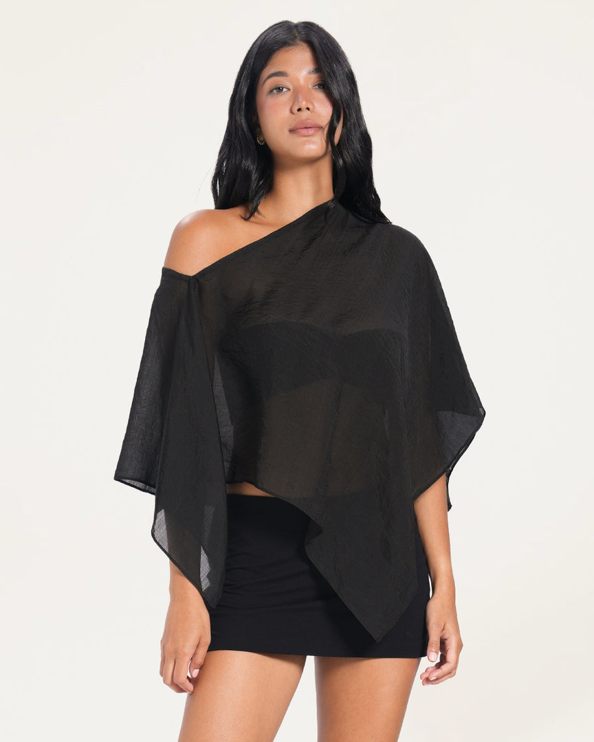 Cypress Poncho Top