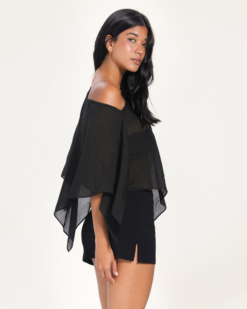 Cypress Poncho Top