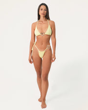Daffodil Triangle Bikini Top