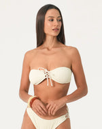 Load image into Gallery viewer, Edelweiss Bandeau Bikini Top