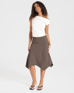 Load image into Gallery viewer, Ella Handkerchief Midi Skirt