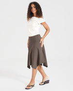 Load image into Gallery viewer, Ella Handkerchief Midi Skirt