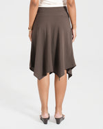 Load image into Gallery viewer, Ella Handkerchief Midi Skirt