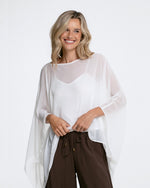 Load image into Gallery viewer, Faye Poncho Top