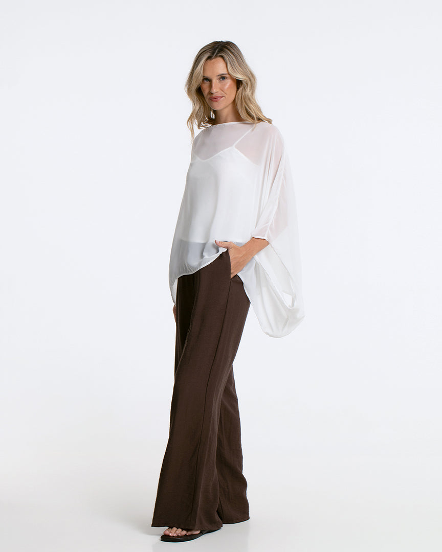 Faye Poncho Top