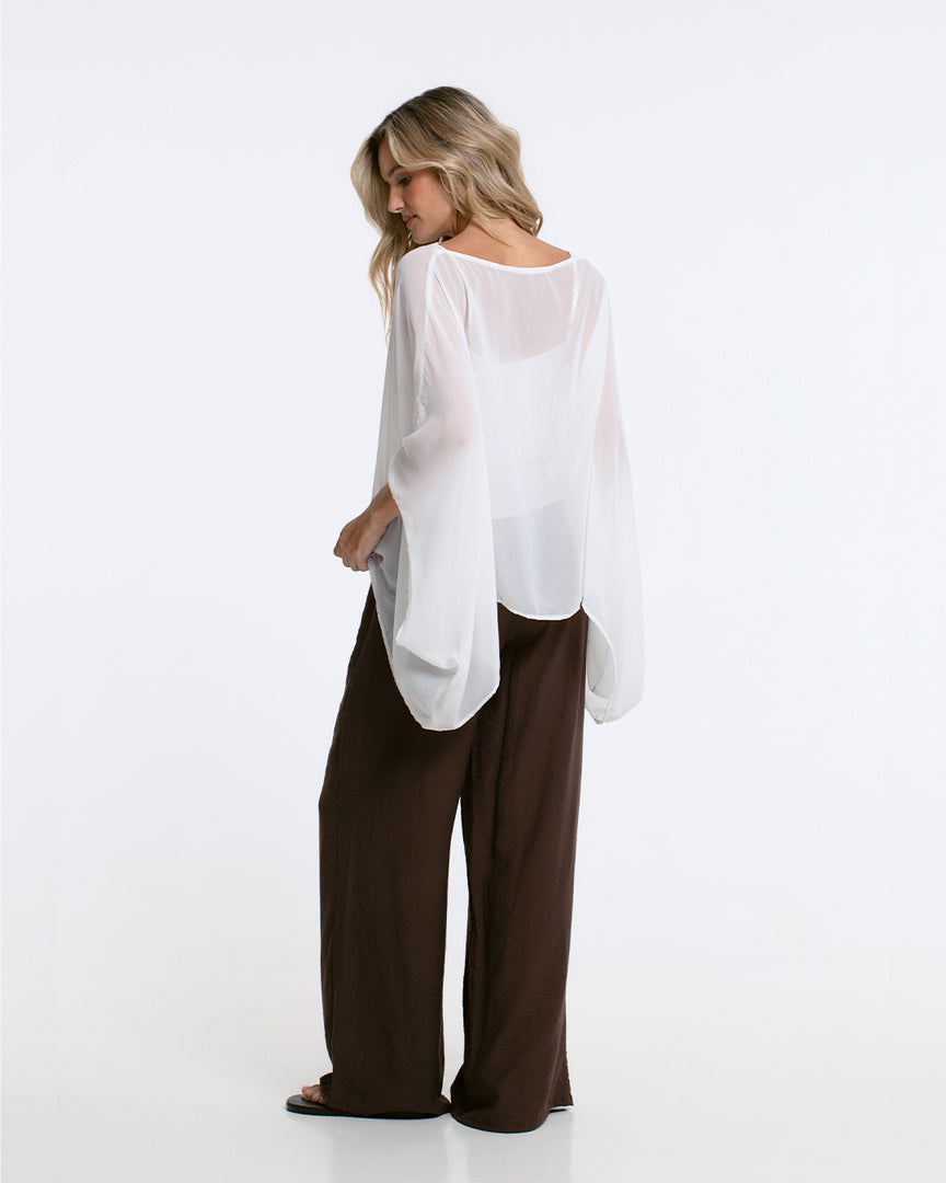 Faye Poncho Top