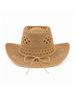 Load image into Gallery viewer, Fiona Straw Cowboy Hat