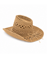 Load image into Gallery viewer, Fiona Straw Cowboy Hat