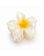Load image into Gallery viewer, Frangipani Hairclaw
