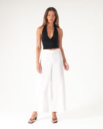 Load image into Gallery viewer, Gath Halter Jersey Top
