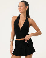 Load image into Gallery viewer, Gath Halter Jersey Top
