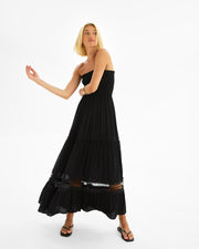Gloria Ruched Maxi Dress
