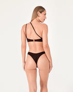 Load image into Gallery viewer, Heather One Shoulder Bikini Top
