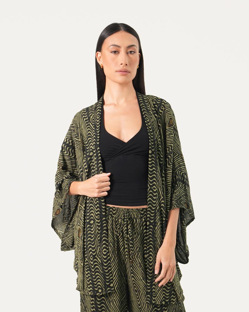 Hidden Shadow Kimono