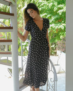 Load image into Gallery viewer, Illona Wrap Midi Dress