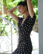 Load image into Gallery viewer, Illona Wrap Midi Dress