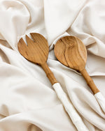 Load image into Gallery viewer, Shell Salad Servers

