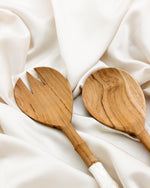 Load image into Gallery viewer, Shell Salad Servers
