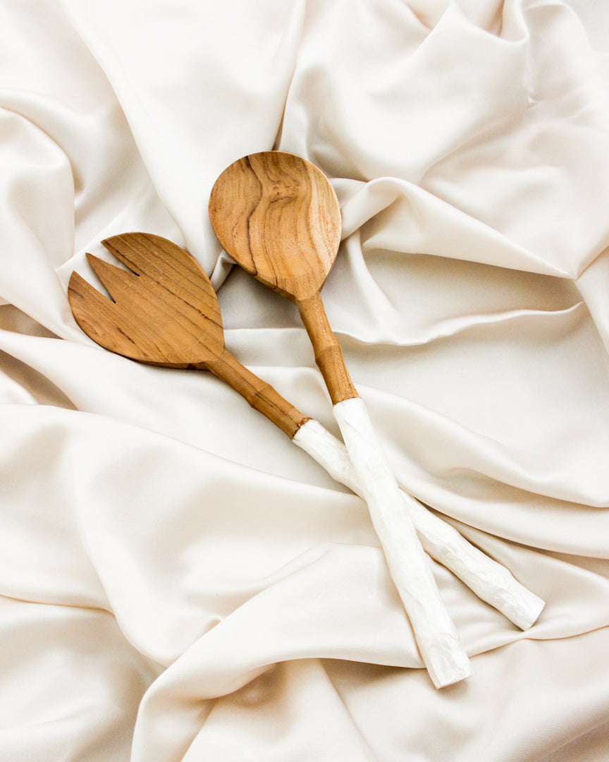 Shell Salad Servers