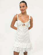 Load image into Gallery viewer, Ineka Frill Mini Dress