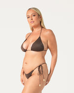 Load image into Gallery viewer, Iris Triangle Bikini Top
