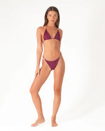 Load image into Gallery viewer, Iris Triangle Bikini Top
